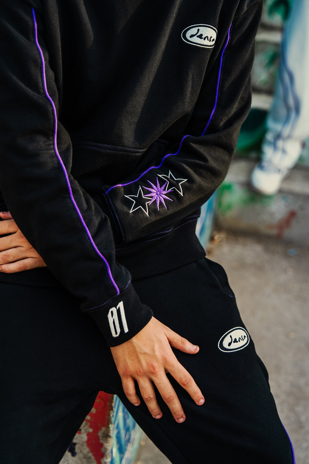 SAINTS & SINNERS HOODIE WHITE