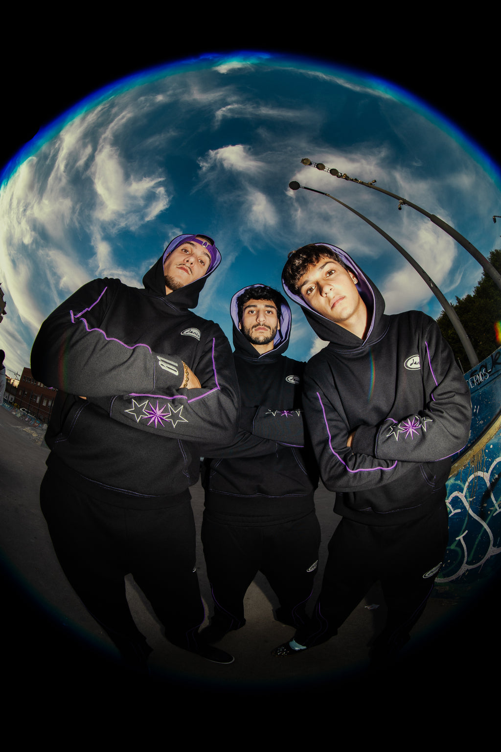 SAINTS & SINNERS HOODIE WHITE