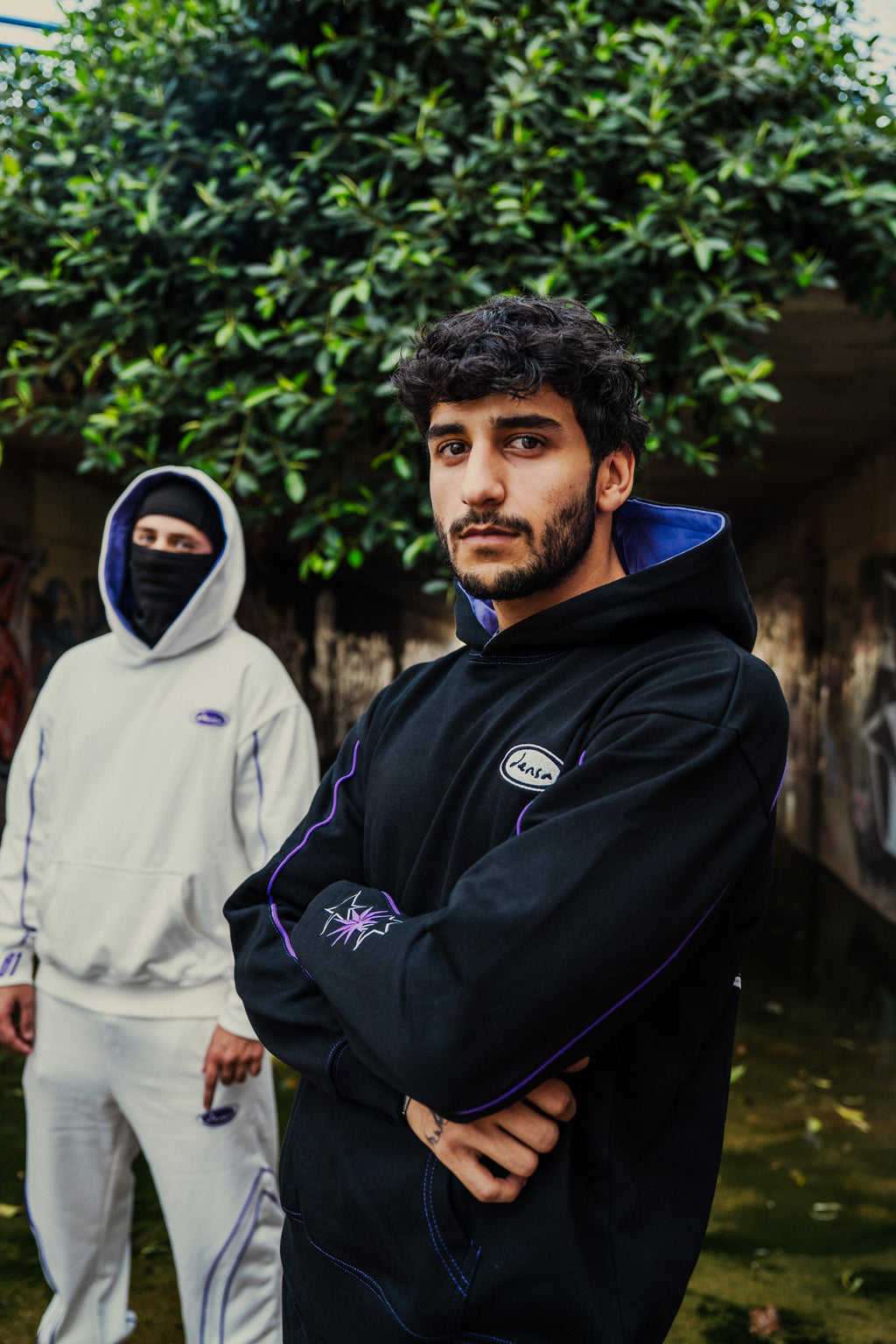 SAINTS & SINNERS HOODIE WHITE