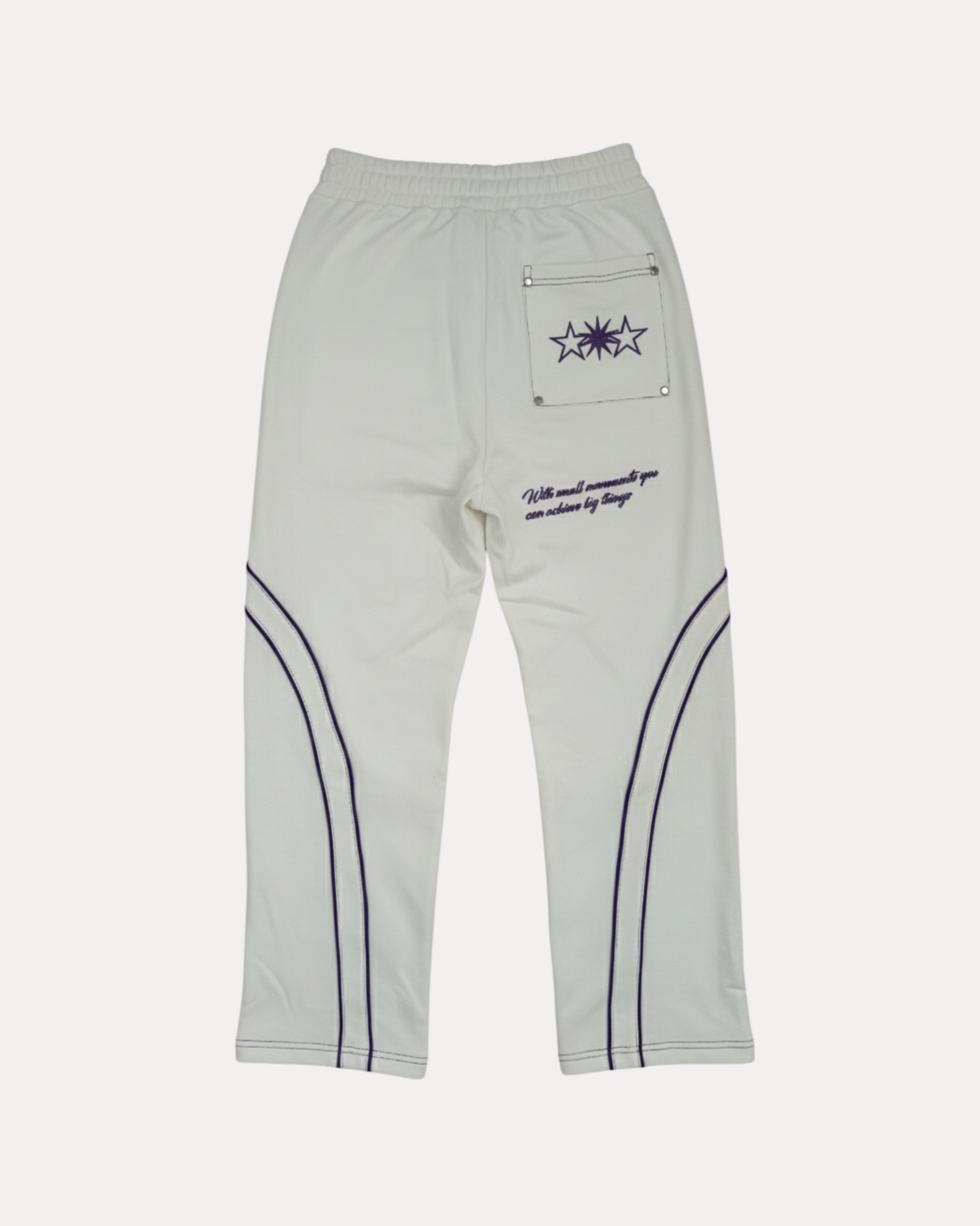 SAINTS & SINNERS SWEATPANTS WHITE