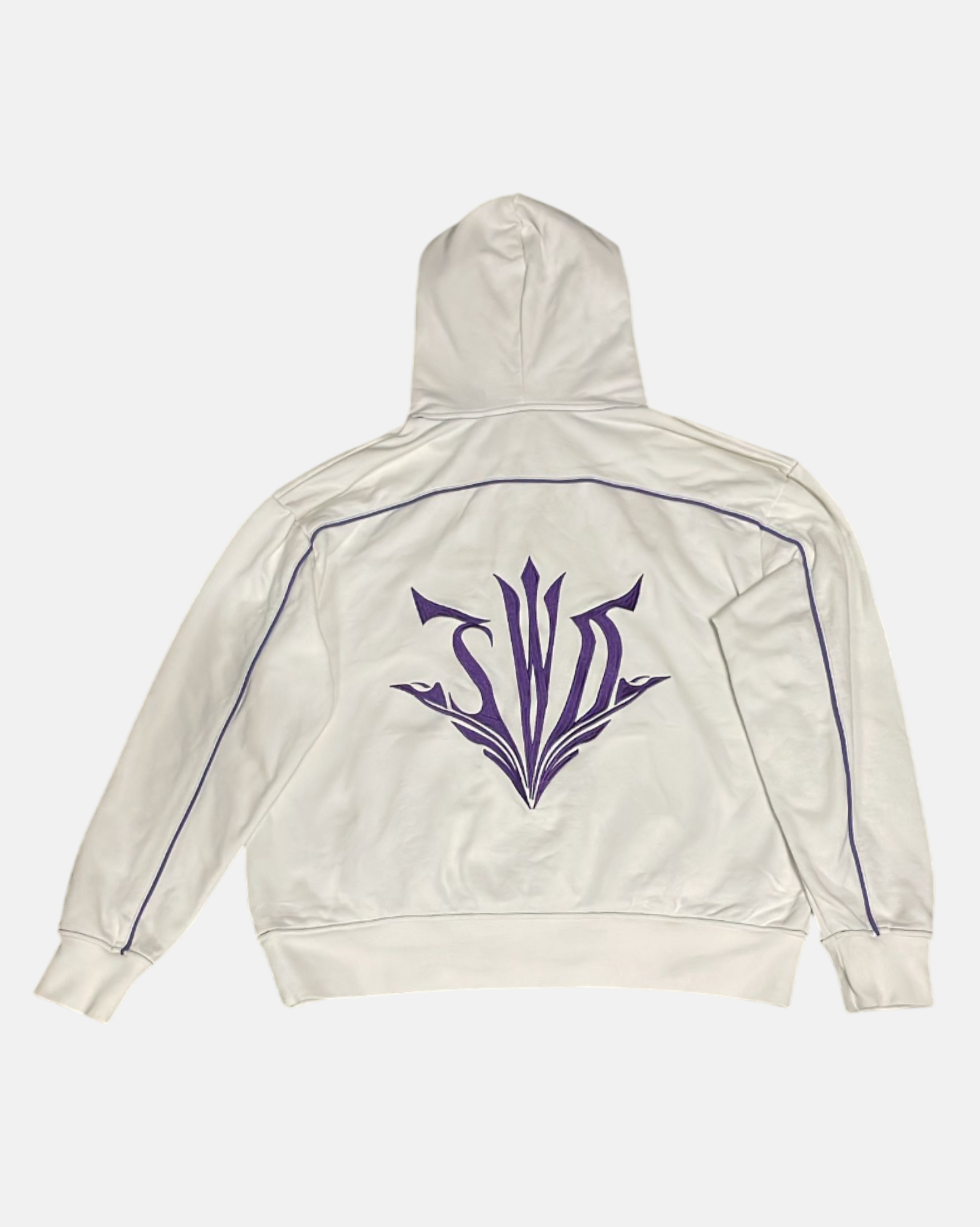 SAINTS & SINNERS HOODIE WHITE