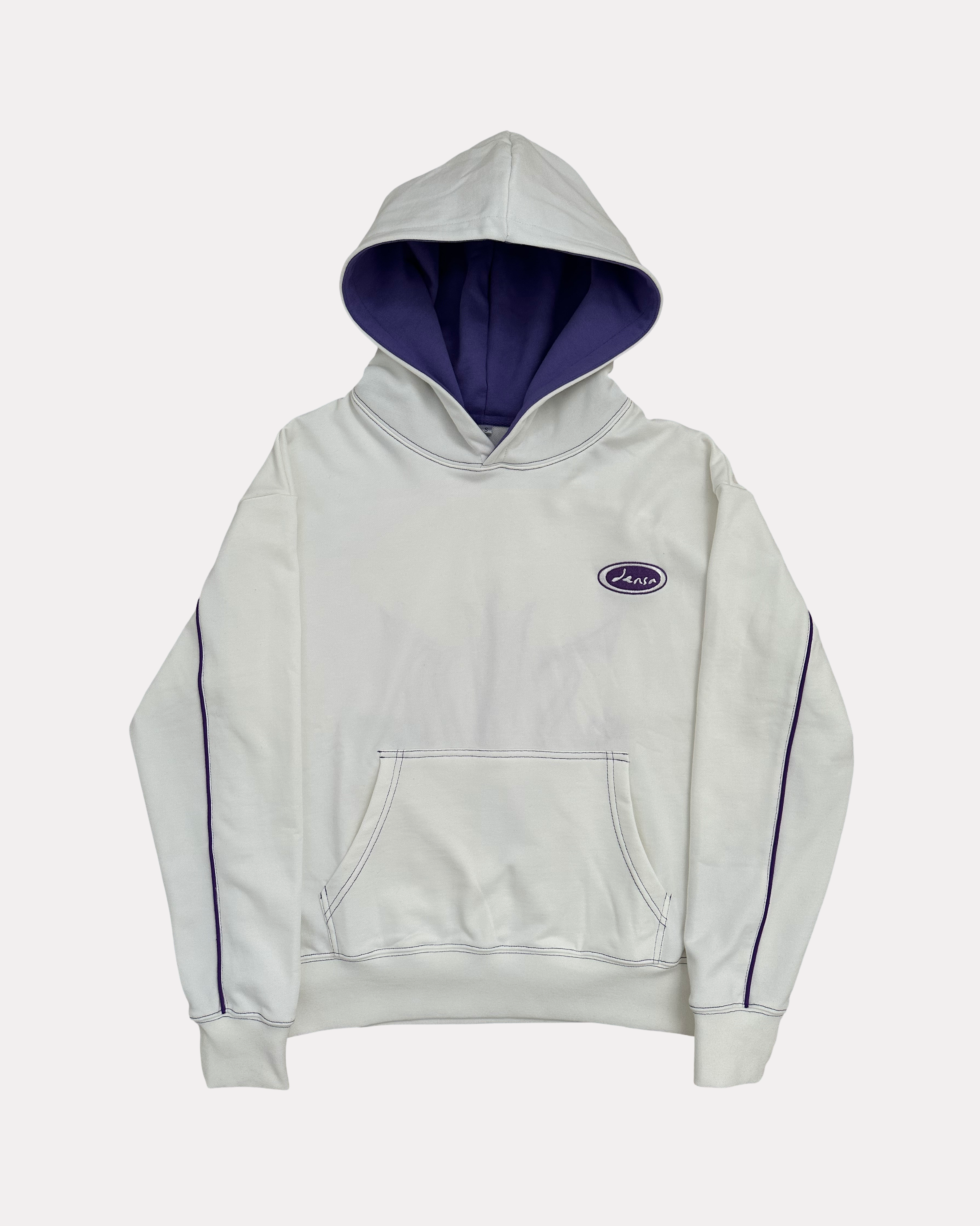 SAINTS & SINNERS HOODIE WHITE