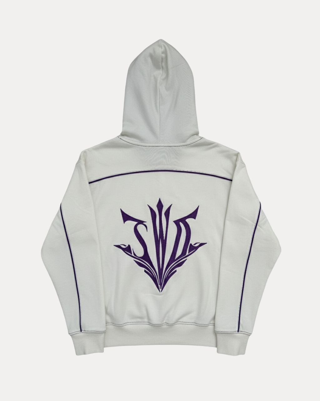SAINTS & SINNERS HOODIE WHITE