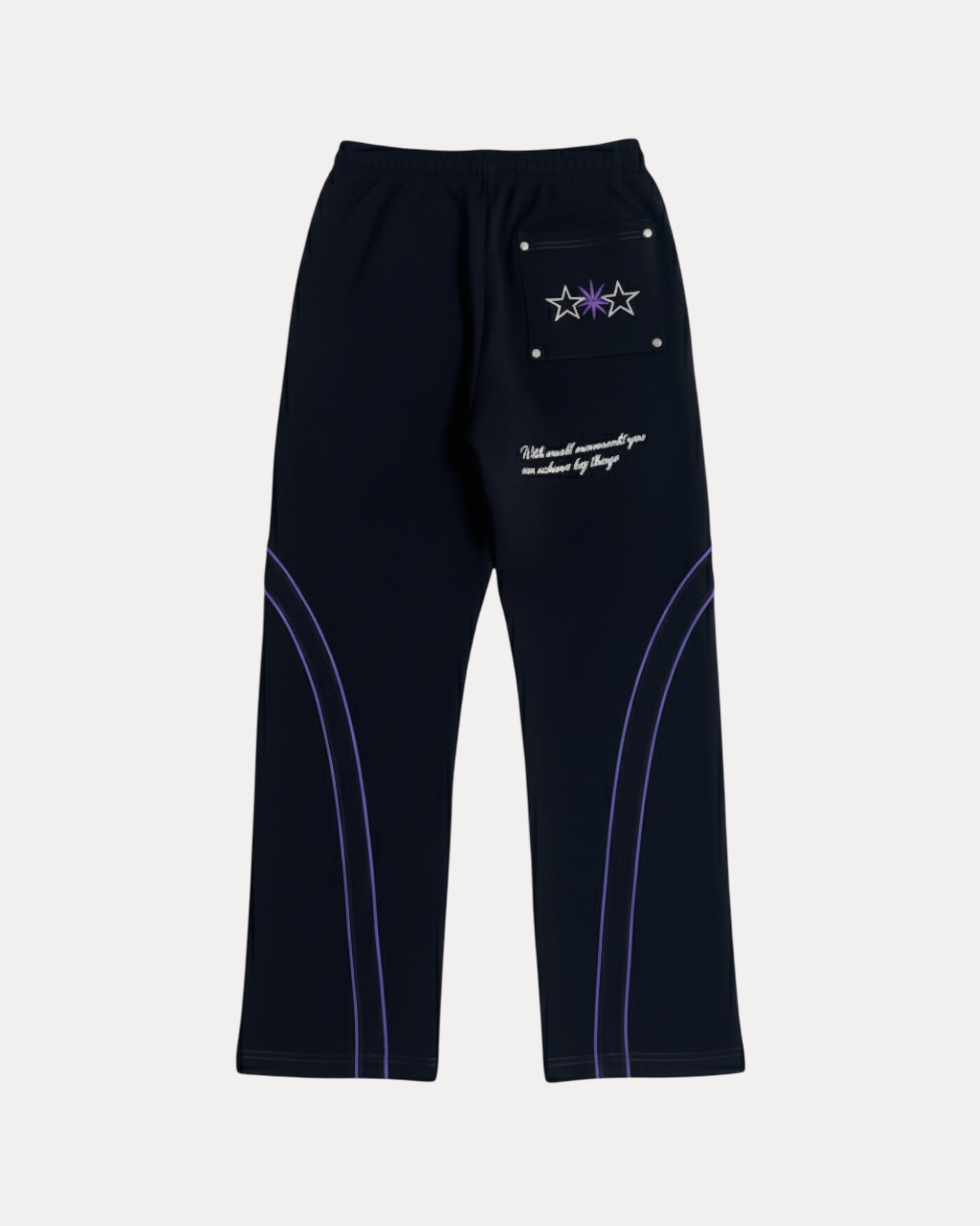 SAINTS & SINNERS SWEATPANTS BLACK